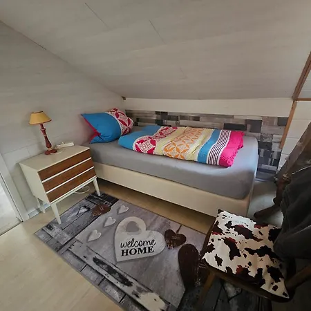 Gaestezimmer Im Altbau Dachgeschoss Mit Kleinem Bad Wlan, Tv Und Parkplatz Apartament